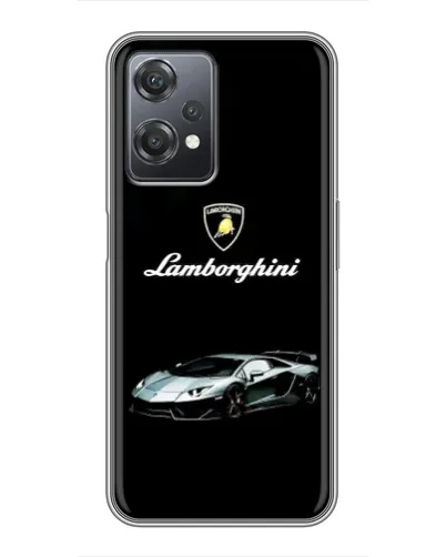 Чехол для OnePlus Nord CE 2 (5G) (IV2201) с картинкой «Логотип Lamborghini классика»