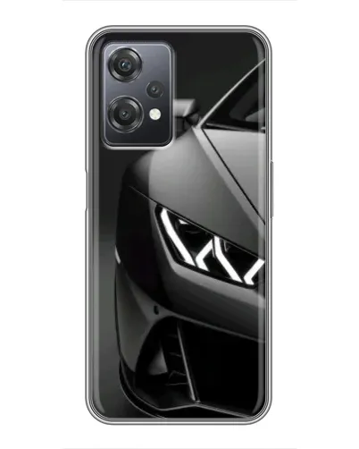 Чехол для OnePlus Nord CE 2 (5G) (IV2201) с картинкой «Lamborghini фары детализация»