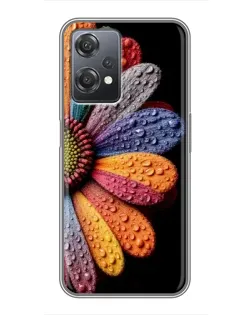 Чехол для OnePlus Nord CE 2 (5G) (IV2201) с картинкой «Радужный цветок»