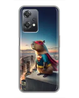 Чехол для OnePlus Nord CE 2 (5G) (IV2201) с картинкой «Капи-мен супергерой»