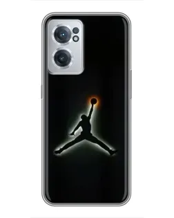 Чехол для OnePlus Nord CE 2 Lite 5G с картинкой «Jordan Gradient Logo»