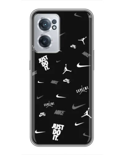 Чехол для OnePlus Nord CE 2 Lite 5G с картинкой «Nike Black Pattern» Чехол для OnePlus Nord CE 2 Lite 5G с картинкой «Nike Black Pattern»