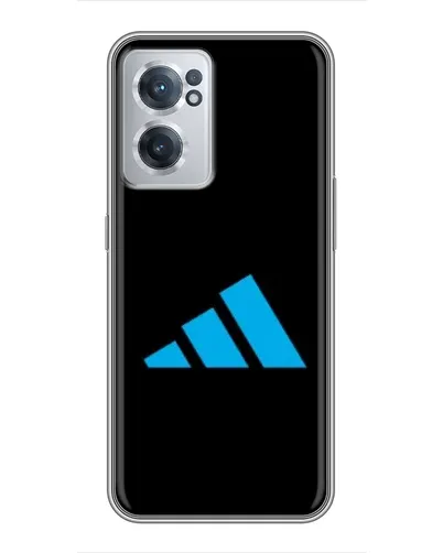 Чехол для OnePlus Nord CE 2 Lite 5G с картинкой «Adidas Cyan Logo» Чехол для OnePlus Nord CE 2 Lite 5G с картинкой «Adidas Cyan Logo»
