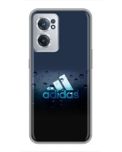 Чехол для OnePlus Nord CE 2 Lite 5G с картинкой «Adidas Water Drops»