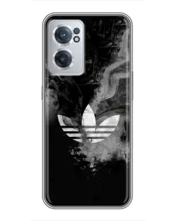 Чехол для OnePlus Nord CE 2 Lite 5G с картинкой «Абстрактный дым Adidas»