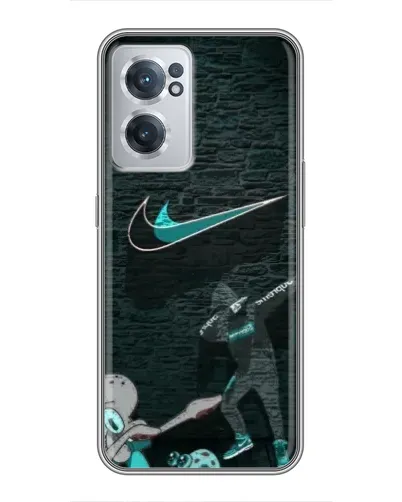 Чехол для OnePlus Nord CE 2 Lite 5G с картинкой «Спортивный арт Nike»