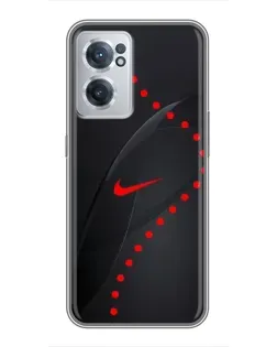 Чехол для OnePlus Nord CE 2 Lite 5G с картинкой «Абстрактный дизайн Nike»