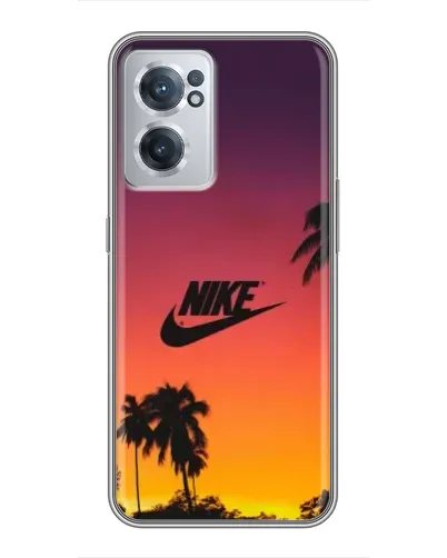 Чехол для OnePlus Nord CE 2 Lite 5G с картинкой «Nike на закате солнца»