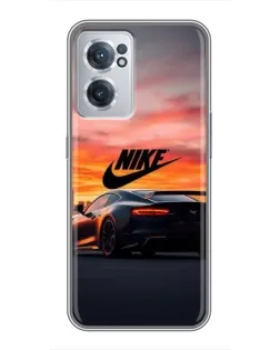 Чехол для OnePlus Nord CE 2 Lite 5G с картинкой «Nike и суперкар»
