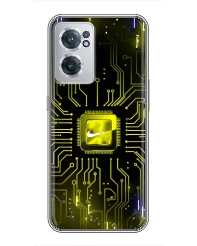 Чехол для OnePlus Nord CE 2 Lite 5G с картинкой «Nike — золотая искра»