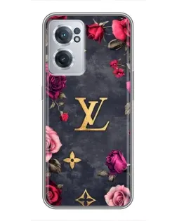 Чехол для OnePlus Nord CE 2 Lite 5G с картинкой «Цветочный Louis Vuitton»