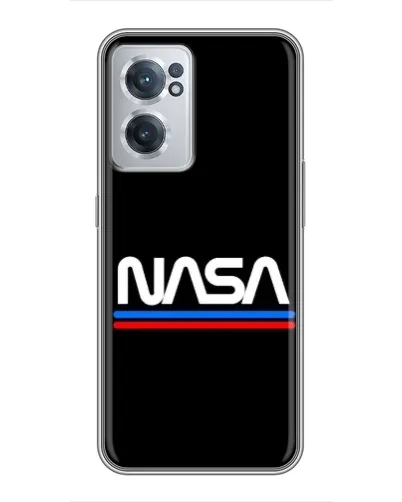 Чехол для OnePlus Nord CE 2 Lite 5G с картинкой «NASA — классика Red Blue»