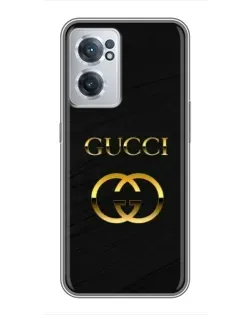 Чехол для OnePlus Nord CE 2 Lite 5G с картинкой «Золотой логотип Gucci»
