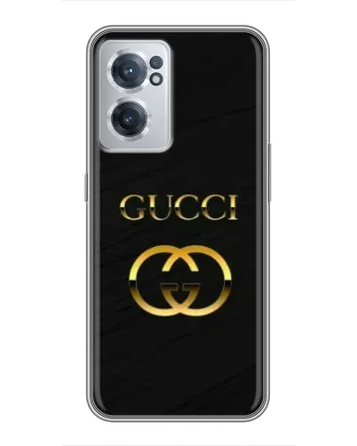 Чехол для OnePlus Nord CE 2 Lite 5G с картинкой «Золотой логотип Gucci»