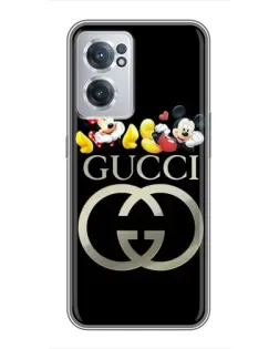 Чехол для OnePlus Nord CE 2 Lite 5G с картинкой «Gucci — герои Disney»