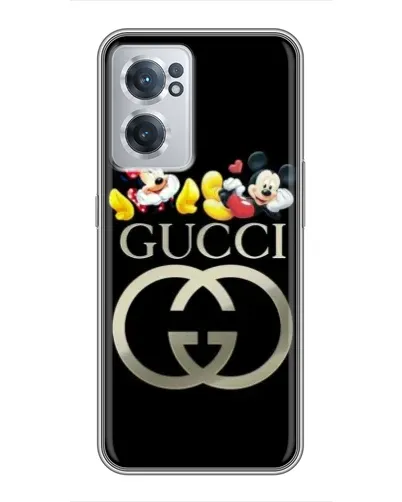 Чехол для OnePlus Nord CE 2 Lite 5G с картинкой «Gucci — герои Disney»