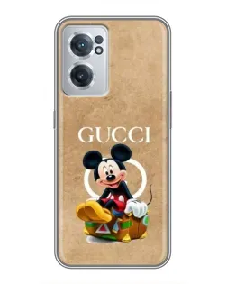 Чехол для OnePlus Nord CE 2 Lite 5G с картинкой «Микки Маус Gucci — крафт»