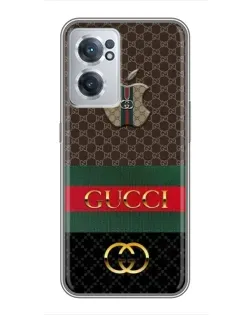 Чехол для OnePlus Nord CE 2 Lite 5G с картинкой «Gucci — брендированный десерт»