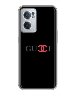 Чехол для OnePlus Nord CE 2 Lite 5G с картинкой «Gucci — красный градиент»