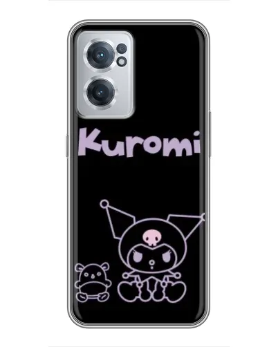 Чехол для OnePlus Nord CE 2 Lite 5G с картинкой «Kuromi — черный минимализм» Чехол для OnePlus Nord CE 2 Lite 5G с картинкой «Kuromi — черный минимализм»