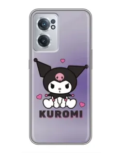 Чехол для OnePlus Nord CE 2 Lite 5G с картинкой «Kuromi — фиолетовый арт»