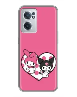 Чехол для OnePlus Nord CE 2 Lite 5G с картинкой «Kuromi и My Melody»