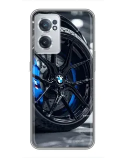 Чехол для OnePlus Nord CE 2 Lite 5G с картинкой «Колесо BMW вблизи»