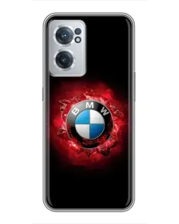 Чехол для OnePlus Nord CE 2 Lite 5G с картинкой «Логотип BMW — вспышка»