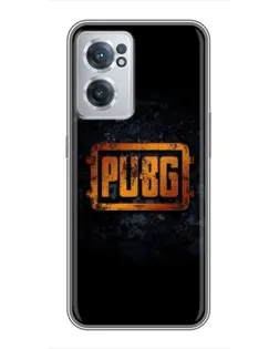 Чехол для OnePlus Nord CE 2 Lite 5G с картинкой «PUBG — золотой логотип»