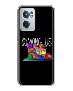 Чохол для OnePlus Nord CE 2 Lite 5G з картинкою «Логотип Among Us»