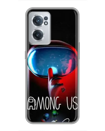 Чехол для OnePlus Nord CE 2 Lite 5G с картинкой «Красный импостер — макро» Чехол для OnePlus Nord CE 2 Lite 5G с картинкой «Красный импостер — макро»