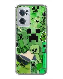 Чохол для OnePlus Nord CE 2 Lite 5G з картинкою «Кріпери Minecraft»