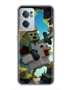 Чохол для OnePlus Nord CE 2 Lite 5G з картинкою «Стів та гусь»