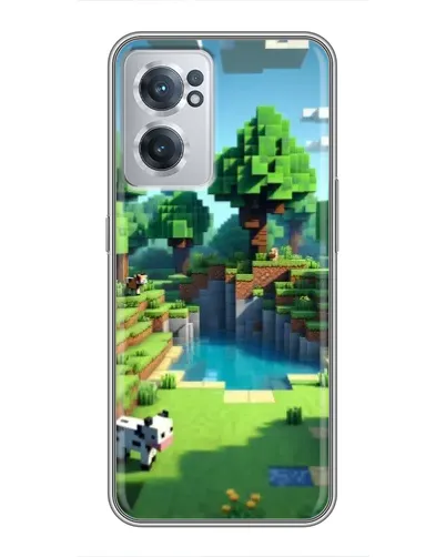 Чехол для OnePlus Nord CE 2 Lite 5G с картинкой «Minecraft летний день»