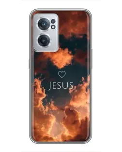 Чохол для OnePlus Nord CE 2 Lite 5G з картинкою «Сяйво Імені Jesus»