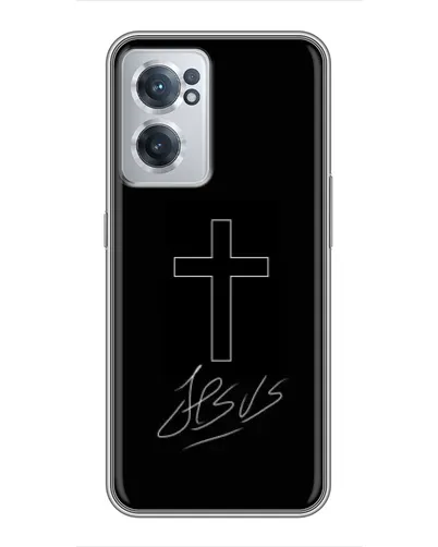Чохол для OnePlus Nord CE 2 Lite 5G з картинкою «Графічний хрест Jesus» Чохол для OnePlus Nord CE 2 Lite 5G з картинкою «Графічний хрест Jesus»