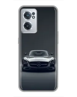Чехол для OnePlus Nord CE 2 Lite 5G с картинкой «Mercedes на черном»