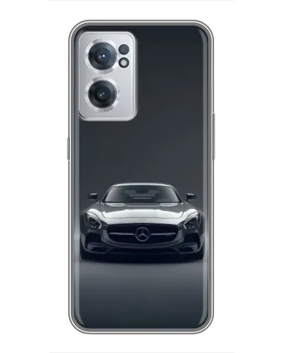 Чехол для OnePlus Nord CE 2 Lite 5G с картинкой «Mercedes на черном»