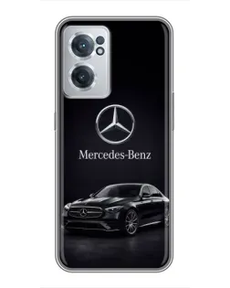 Чехол для OnePlus Nord CE 2 Lite 5G с картинкой «Mercedes — решетка радиатора»