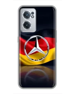 Чехол для OnePlus Nord CE 2 Lite 5G с картинкой «Mercedes — флаг Германии»