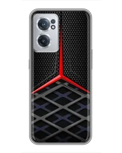 Чехол для OnePlus Nord CE 2 Lite 5G с картинкой «Mercedes Carbon Grid»