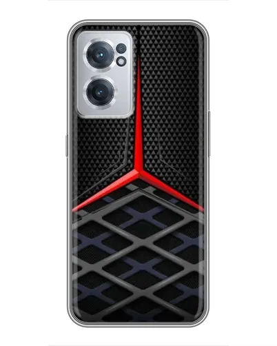 Чехол для OnePlus Nord CE 2 Lite 5G с картинкой «Mercedes Carbon Grid»