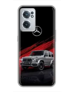 Чехол для OnePlus Nord CE 2 Lite 5G с картинкой «Mercedes G-Class красный»