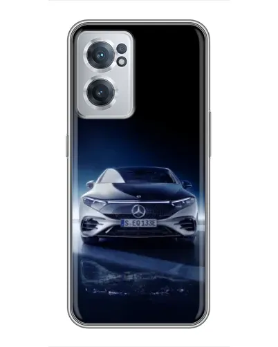 Чехол для OnePlus Nord CE 2 Lite 5G с картинкой «Ночной Mercedes EQ»