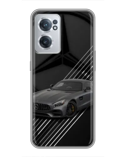 Чехол для OnePlus Nord CE 2 Lite 5G с картинкой «Mercedes AMG — графика»