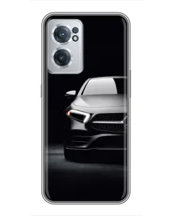 Чехол для OnePlus Nord CE 2 Lite 5G с картинкой «Свет фар Mercedes»