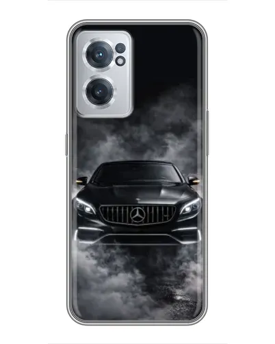 Чехол для OnePlus Nord CE 2 Lite 5G с картинкой «Mercedes в дыму»