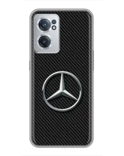 Чехол для OnePlus Nord CE 2 Lite 5G с картинкой «Карбоновый Mercedes стиль»