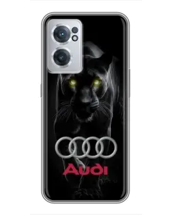 Чехол для OnePlus Nord CE 2 Lite 5G с картинкой «Пантера и Audi»
