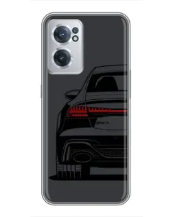 Чехол для OnePlus Nord CE 2 Lite 5G с картинкой «Задняя часть Audi — арт»